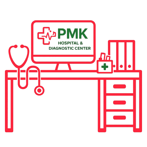 Adjacent to PMK Hospital & Diagnostic Center