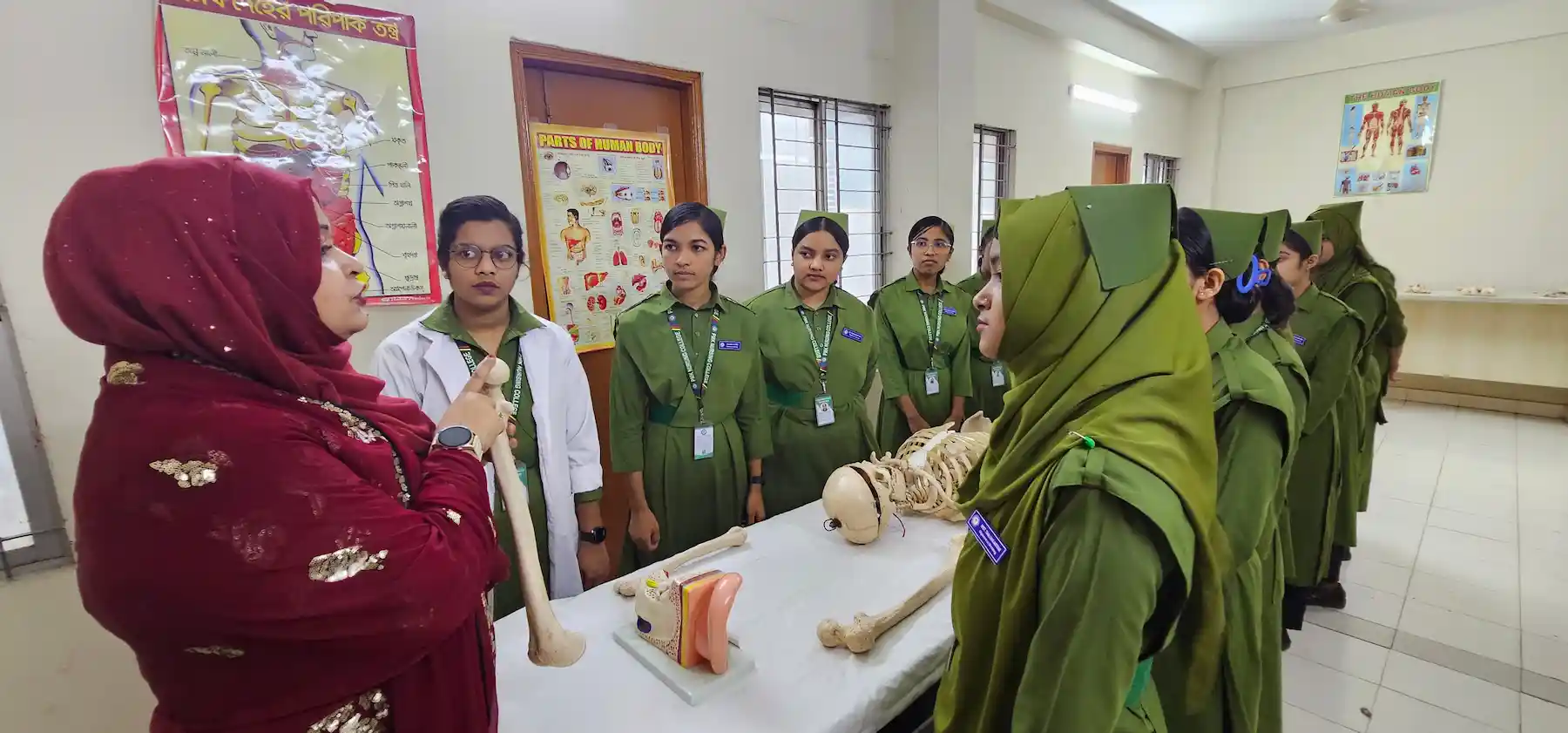 Modern laboratory and training facilities